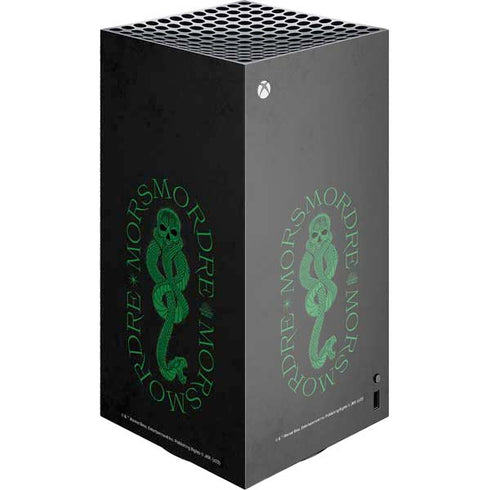 Wizarding Worlds Harry Potter Morsmorder Death Eater Dark Mark XBox Series X Digital Edition Console Skin
